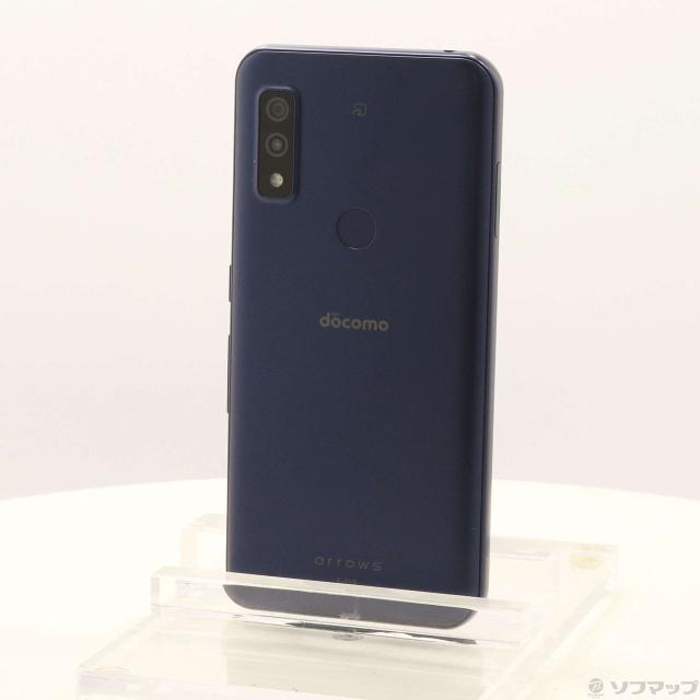 (中古)FUJITSU arrows We 64GB ネイビー F-51B docomo SIMフリー(269-ud)