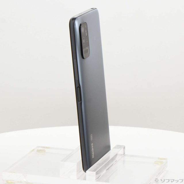 (中古)Xiaomi Redmi Note 10T 64GB アジュールブラック A101XM Softbank SIMフリー(352-ud)_3