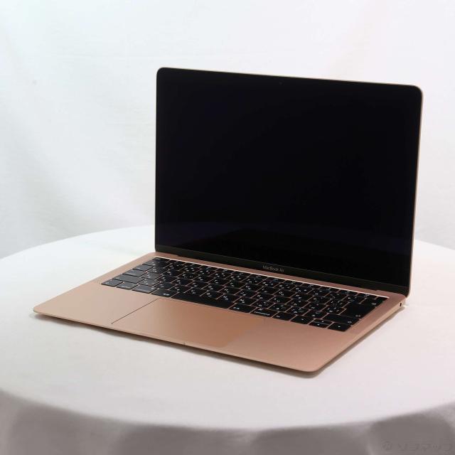 (中古)Apple MacBook Air 13.3-inch Late-2018 MREE2J/A Core_i5 1.6GHz 8GB SSD128GB ゴールド (10.15 Catalina)(258-ud)