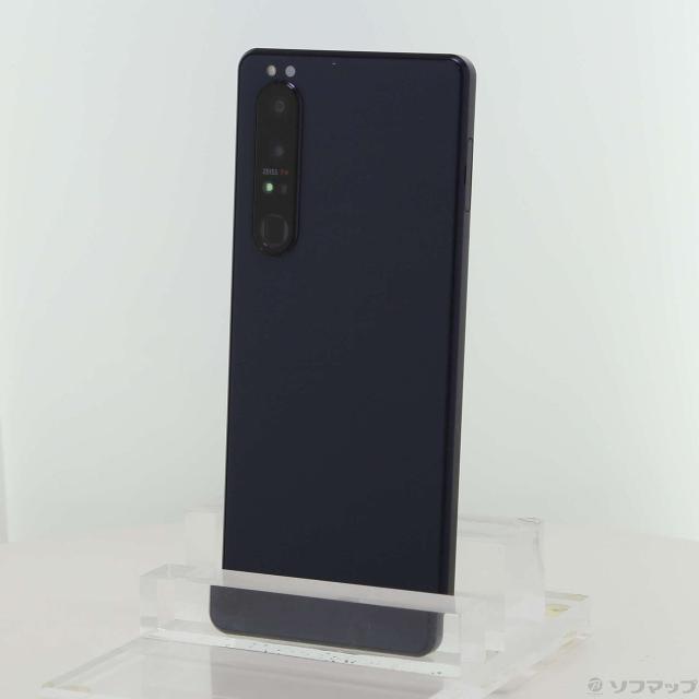 Sony Xperia 1 III au SOG03 SIMフリー パープル 中古)SONY Xperia 1