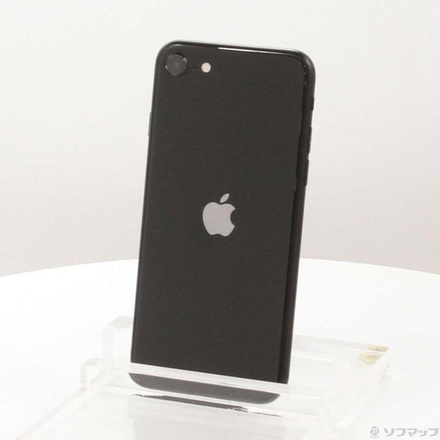 (中古)SoftBank iPhone SE 第2世代 64GB ブラック MX9R2J/A SIMフリー(262-ud)
