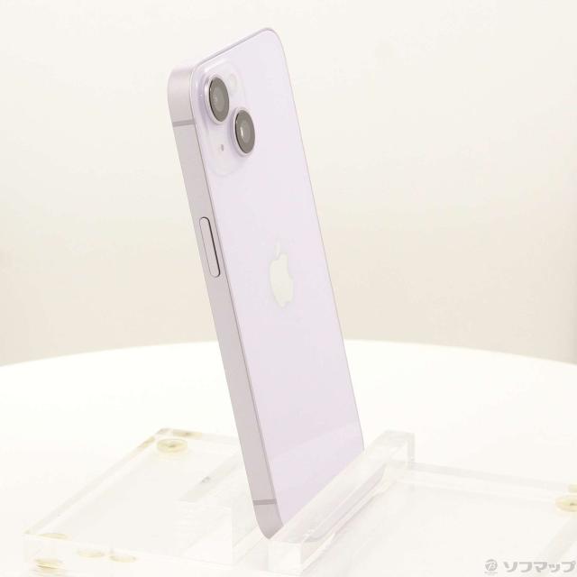 (中古)Apple iPhone14 128GB パープル MPUY3J/A SIMフリー(377-ud)_3