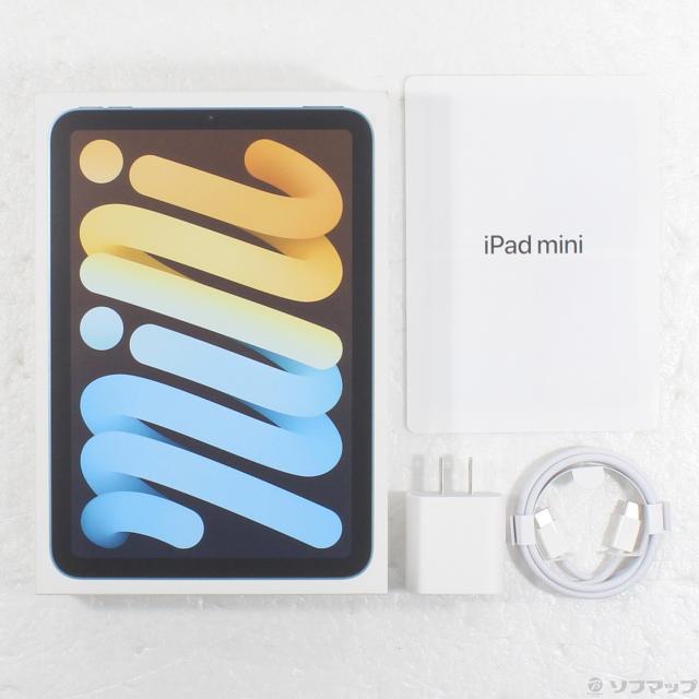 (中古)Apple iPad mini(A17 Pro) 128GB ブルー MXN73J/A Wi-Fi(305-ud)_4