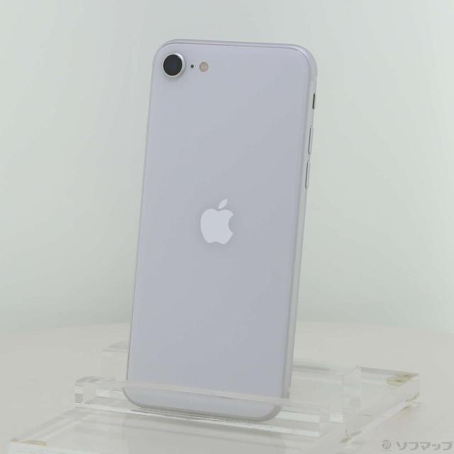 (中古)Apple iPhone SE 第2世代 64GB ホワイト MX9T2J/A SIMフリー(258-ud)