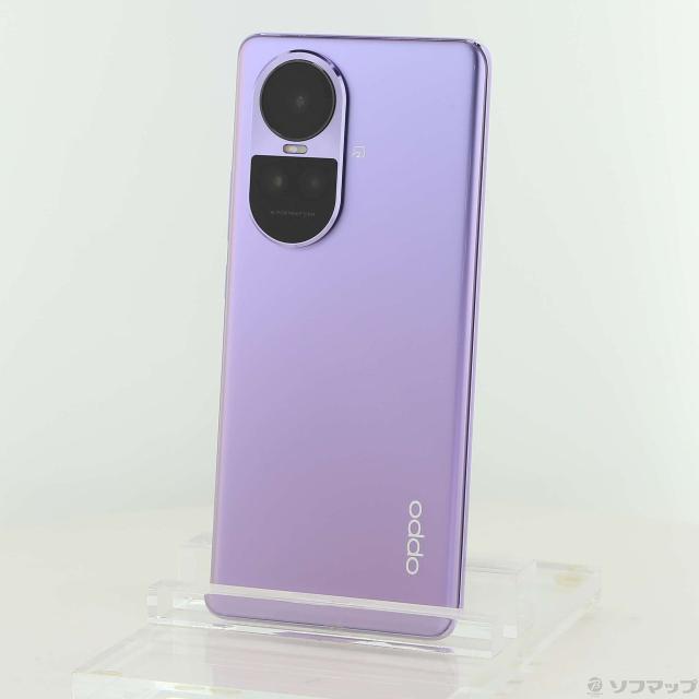 中古)OPPO OPPO Reno10 Pro 5G 256GB グロッシーパープル CPH2541PL