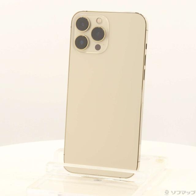 中古)Apple iPhone13 Pro Max 512GB ゴールド MLJV3J/A SIMフリー(262 