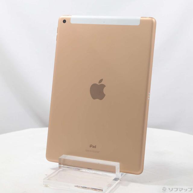 (中古)Apple iPad 第8世代 32GB ゴールド MYMK2J/A docomoロック解除SIMフリー(198-ud)
