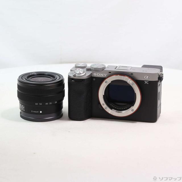(中古)SONY α7C II ズームレンズキット シルバー ILCE-7CM2L S(251-ud)