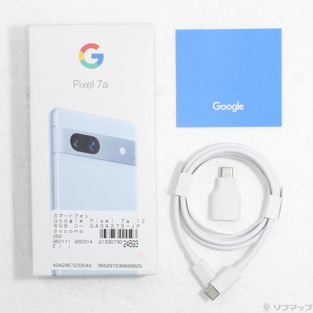 (中古)GOOGLE Google Pixel 7a 128GB シー GA04275-JP docomo SIMフリー(349-ud)_4