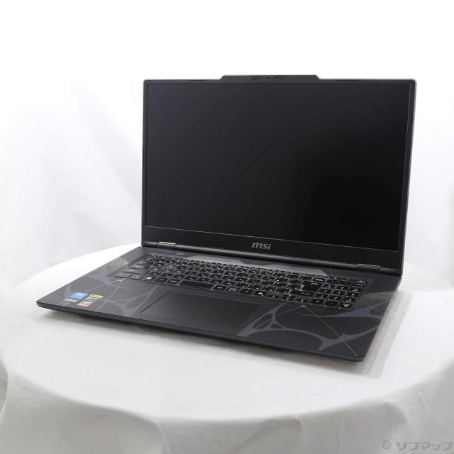 (中古)MSI (展示品) Cyborg 17 B2RW Cyborg-17-B2RWEKG-6655JP オデッセイグレイ ＆ スケルトン(198-ud)