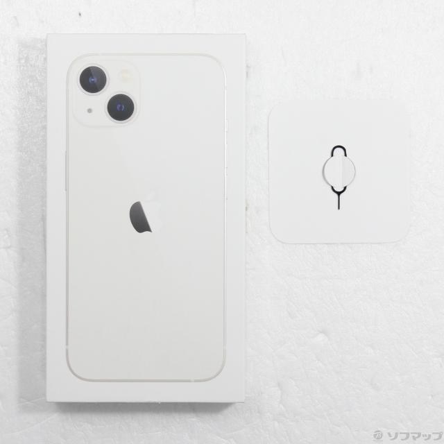 (中古)Apple iPhone13 128GB スターライト MLND3J/A SIMフリー(368-ud)_4