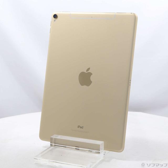 (中古)Apple iPad Pro 10.5インチ 64GB ゴールド MQF12J/A SIMフリー(247-ud)