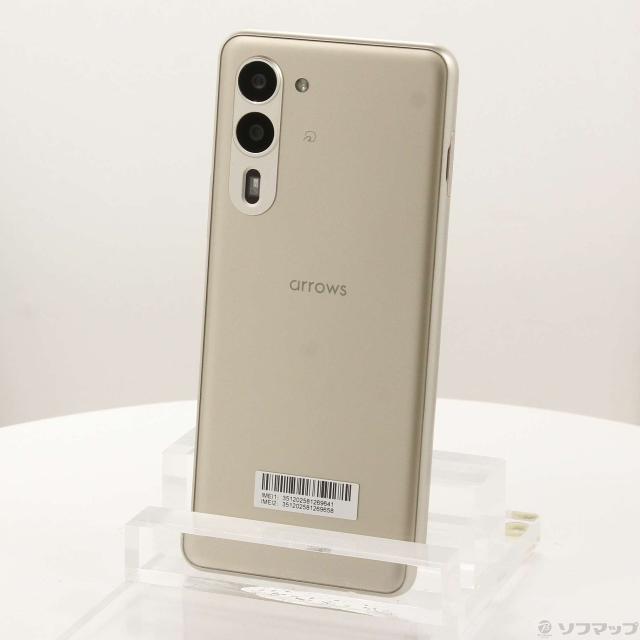 中古)FCNT arrows We2 Plus 256GB シャンパンシルバー M06 楽天 SIM 