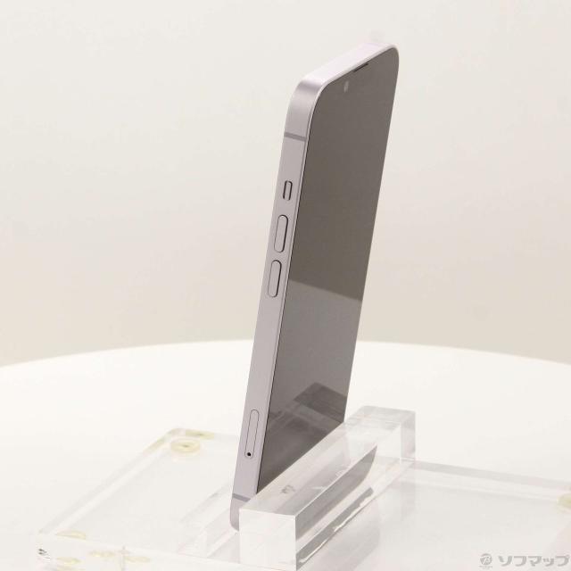 (中古)Apple iPhone14 128GB パープル MPUY3J/A SIMフリー(258-ud)