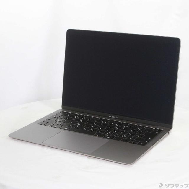 (中古)Apple MacBook Air 13.3-inch Late-2018 MRE82J/A Core_i5 1.6GHz 8GB SSD128GB スペースグレイ (10.15 Catalina)(344-ud)