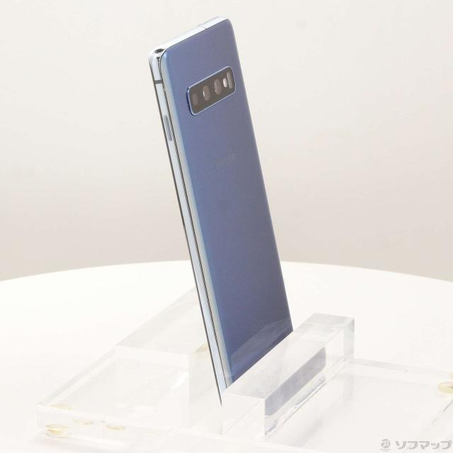中古)SAMSUNG GALAXY S10 128GB プリズムブルー SC-03L docomoロック