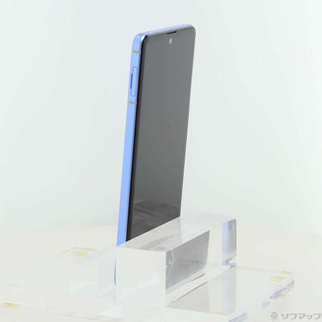 (中古)SHARP AQUOS sense5G 64GB スカイブルー SH-53A docomoロック解除SIMフリー(368-ud)_1
