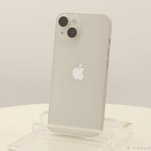 (中古)Apple iPhone14 128GB スターライト MPUQ3J/A SIMフリー(262-ud)