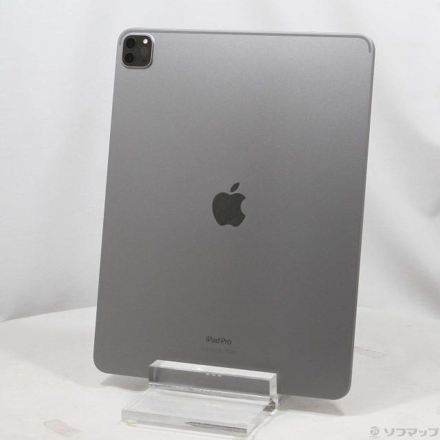 (中古)Apple iPad Pro 12.9インチ 第6世代 512GB スペースグレイ MNXU3J/A Wi-Fi(348-ud)