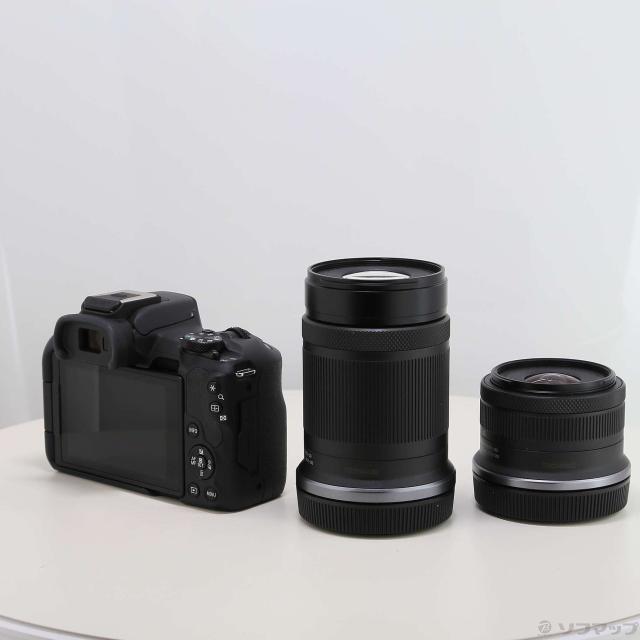中古)Canon EOS R50 ダブルズームキット ブラック(198-ud)の通販はau