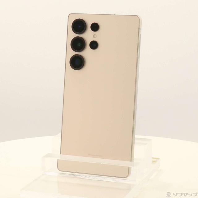 (中古)SAMSUNG Galaxy S25 Ultra 256GB チタニウムピンクゴールド SM-S938QZSASJP SIMフリー(269-ud)