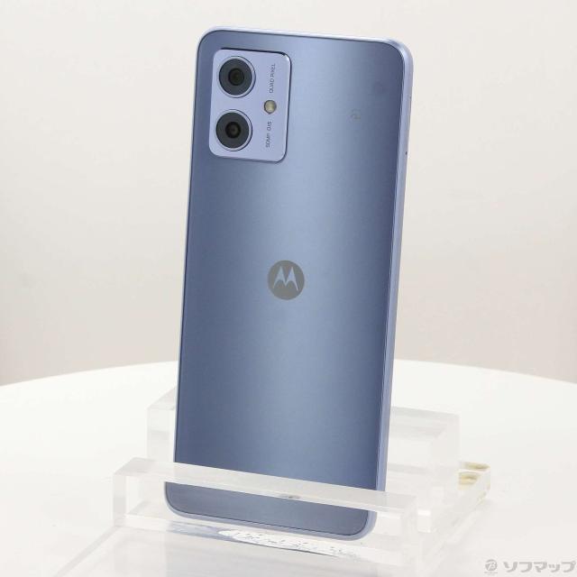(中古)Motorola moto g64y 5G 128GB シルバーブルー MOSAG2 Y!mobile SIMフリー(305-ud)