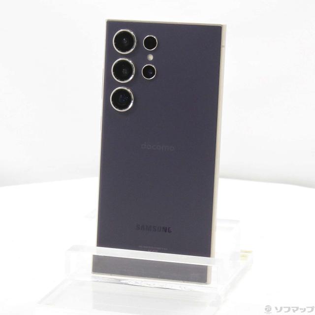 (中古)SAMSUNG Galaxy S24 Ultra 256GB チタニウムバイオレット SC-52E docomo SIMフリー(262-ud)