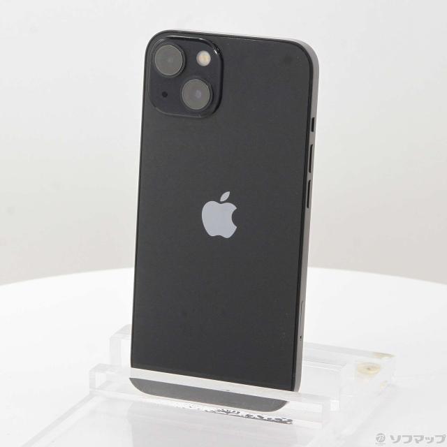 (中古)Apple iPhone13 128GB ミッドナイト MLNC3J/A SIMフリー(276-ud)