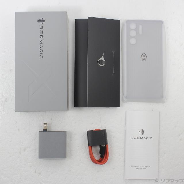 (中古)RedMagic REDMAGIC 10 Pro 512GB ムーンライト NX789J SIMフリー(262-ud)_4