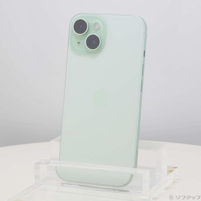 Apple iPhone15 グリーン 128GB MTMM3J/A 中古)Apple iPhone15 128GB グリーン MTMM3J/A SIMフリー(269-ud