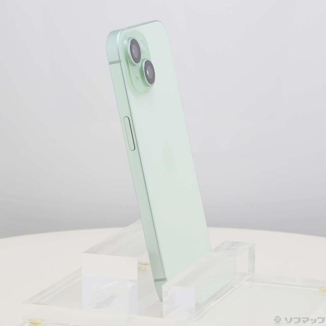 中古)Apple iPhone15 128GB グリーン MTMM3J/A SIMフリー(269-ud