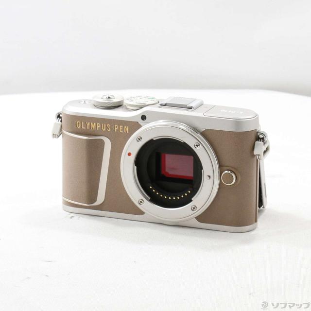 中古)OLYMPUS OLYMPUS PEN E-PL10 ボディ ブラウン(198-ud)