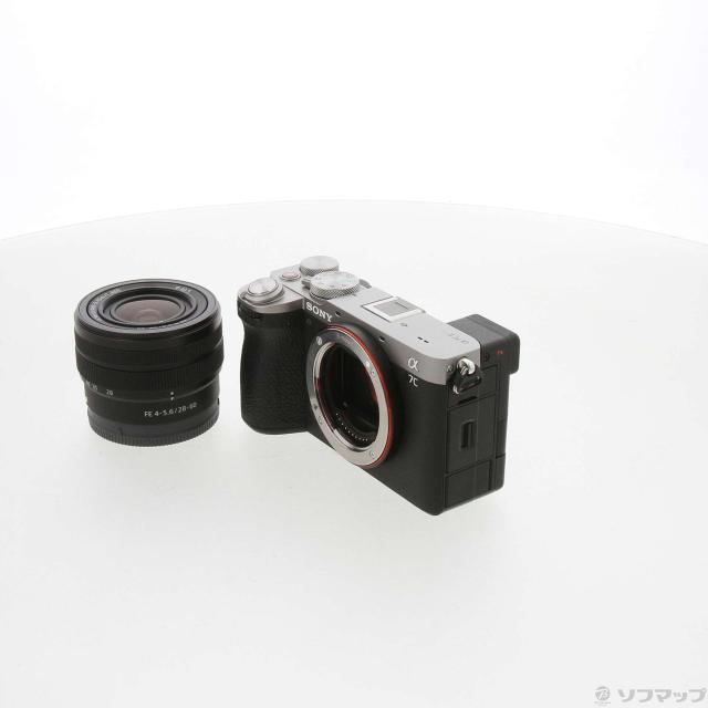 (中古)SONY α7C II ズームレンズキット シルバー ILCE-7CM2L S(198-ud)