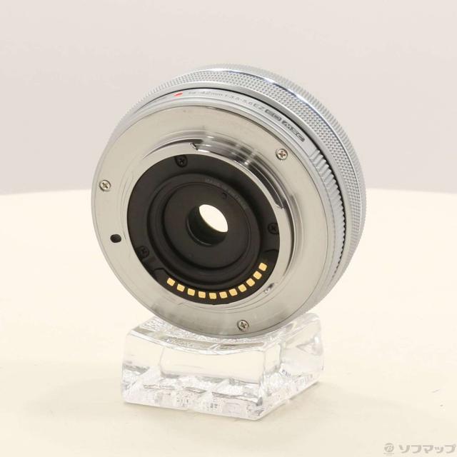 (中古)OLYMPUS M.ZUIKO DIGITAL ED 14-42mm F3.5-5.6 EZ シルバー (μ4/3)(198-ud)_2