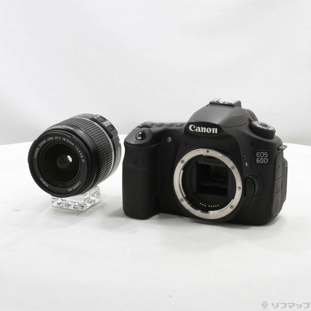 (中古)Canon EOS 60D EF-S18-55 IS レンズキット (1800万画素/SDXC)(198-ud)