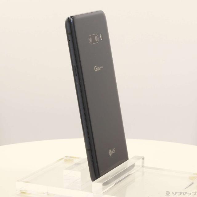 (中古)LG LG G8X ThinQ 64GB オーロラブラック 901LG SoftBank(198-ud)_3