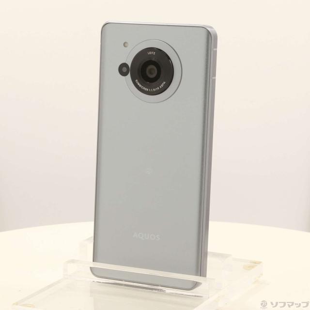 (中古)SHARP AQUOS R7 256GB シルバー A202SH Softbank SIMフリー(352-ud)