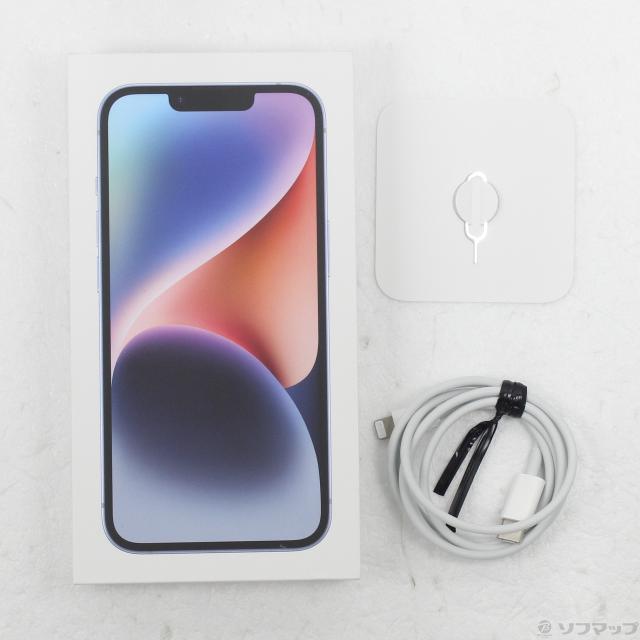 (中古)Apple iPhone14 128GB ブルー MPVJ3J/A SIMフリー(247-ud)_4