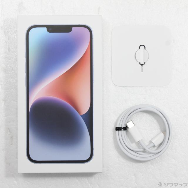 (中古)Apple iPhone14 128GB ブルー MPVJ3J/A SIMフリー(349-ud)_4