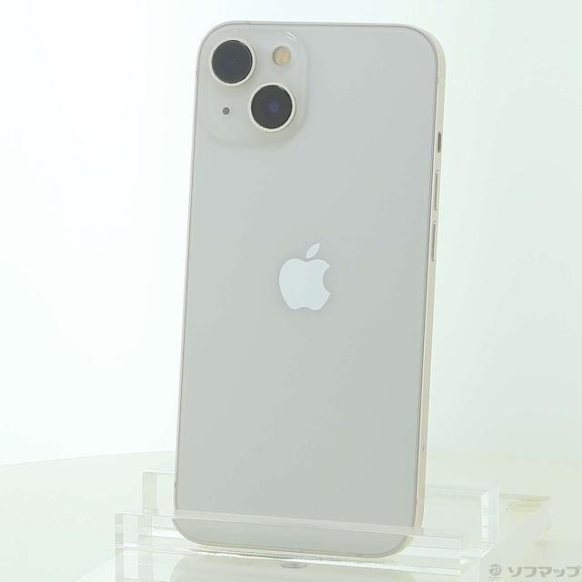 (中古)Apple iPhone13 128GB スターライト MLND3J/A SIMフリー(258-ud)