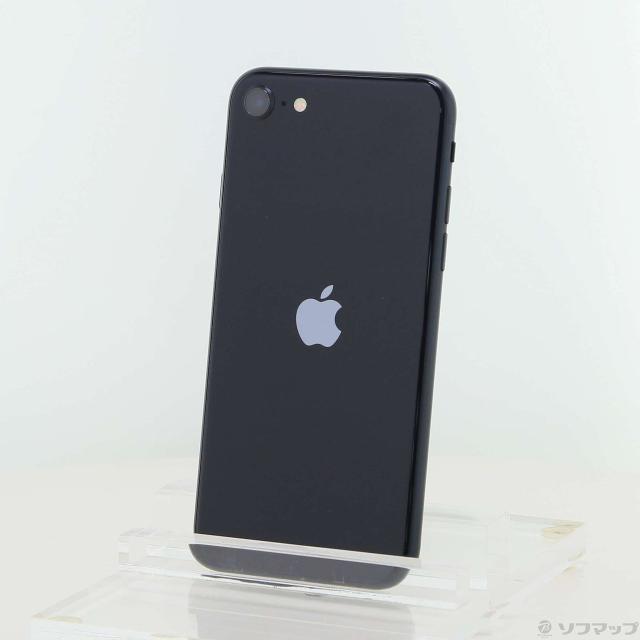 中古)Apple iPhone SE 第3世代 64GB ミッドナイト MMYC3J/A SIMフリー 