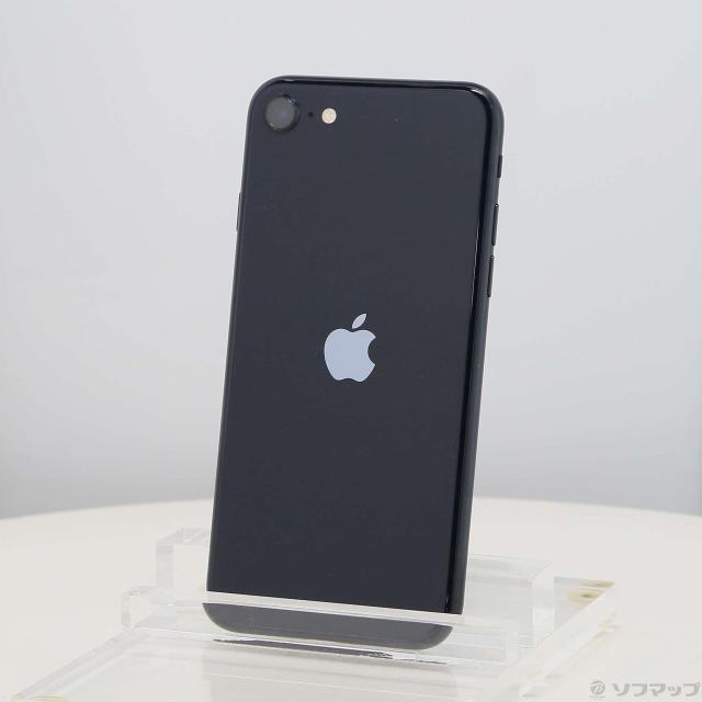 (中古)Apple iPhone SE 第3世代 64GB ミッドナイト MMYC3J/A SIMフリー (ネットワーク利用制限▲)(258-ud)