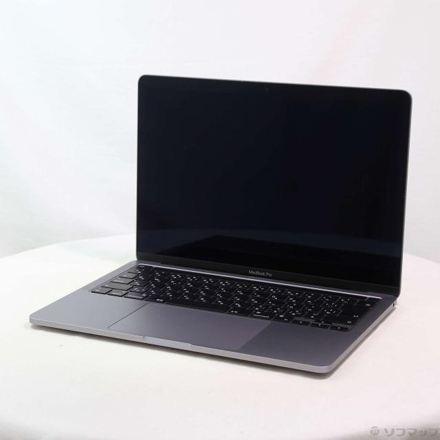 (中古)MacBook Pro 13.3-inch Mid-2022 MNEH3J/A M2 8コアCPU_10コアGPU 8GB SSD256GB スペースグレイ (macOS v26.3.2)(198-ud)