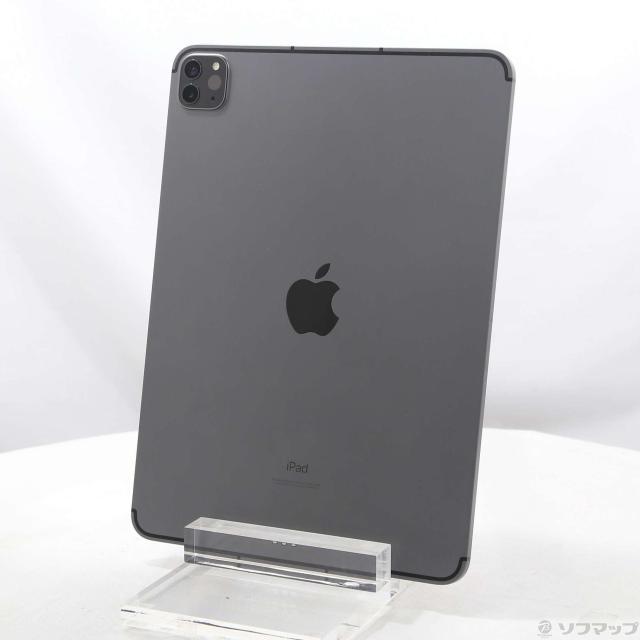 (中古)Apple iPad Pro 11インチ 第3世代 128GB スペースグレイ MHW53J/A SIMフリー(251-ud)
