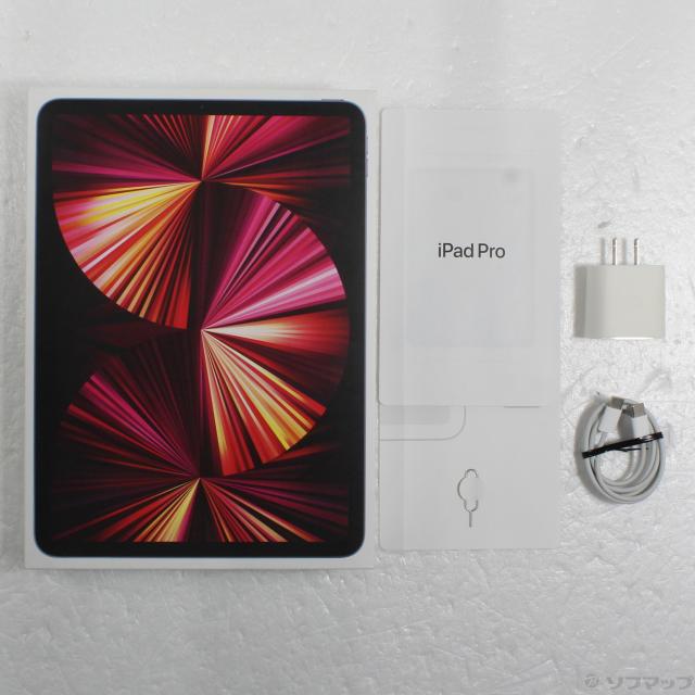 (中古)Apple iPad Pro 11インチ 第3世代 128GB スペースグレイ MHW53J/A SIMフリー(251-ud)_4