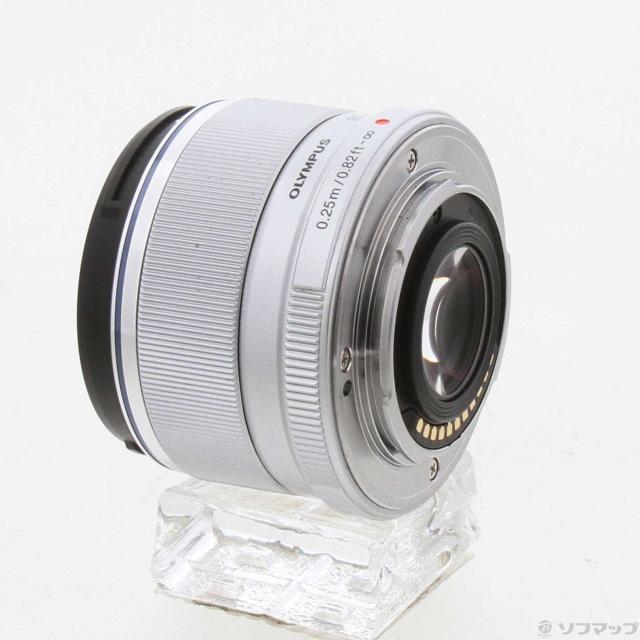中古)OLYMPUS M.ZUIKO DIGITAL 25mm F1.8 (レンズ/シルバー) (μ4/3