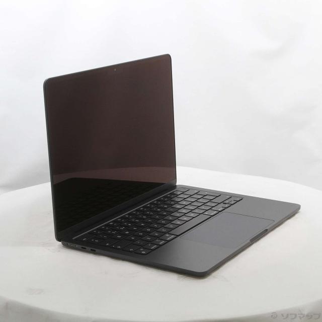 (中古)Apple MacBook Air 13.6-inch Mid-2022 MLY33J/A Apple M2 8コアCPU_8コアGPU 8GB SSD256GB ミッドナイト (macOS v26.3.2)(297-ud)