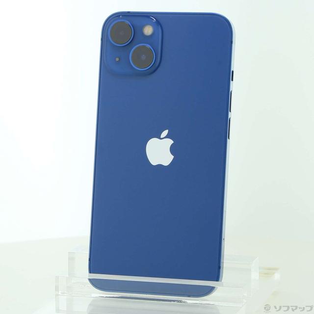 中古)Apple iPhone13 128GB ブルー MLNG3J/A SIMフリー(377-ud) 【公式