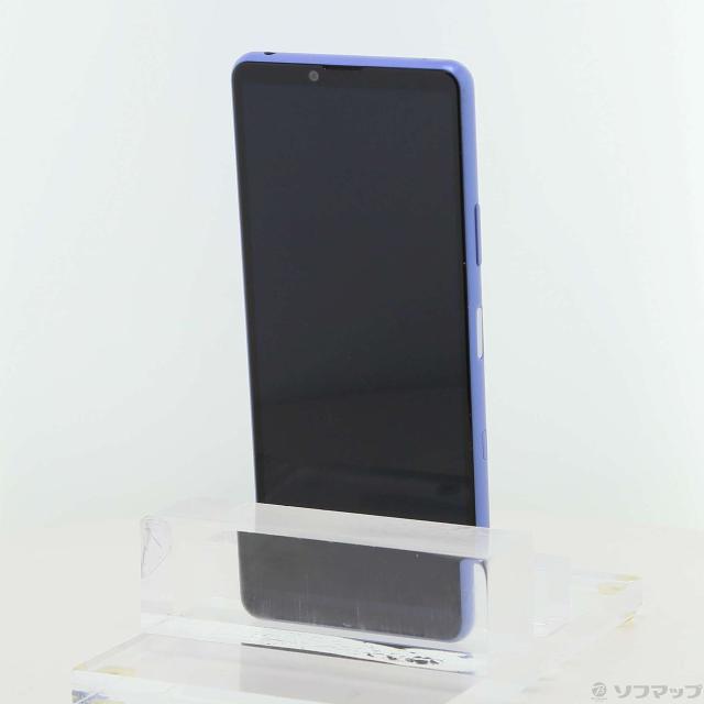 (中古)SONY Xperia 10 III 128GB ブルー SO-52B docomoロック解除SIMフリー(198-ud)_2
