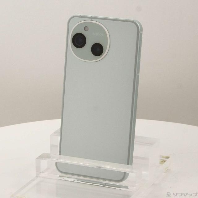 中古)SHARP AQUOS sense10 256GB ペールミント SH-M33 SIMフリー(258-ud)